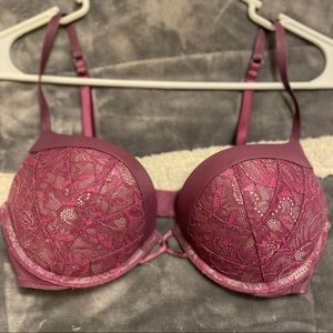 Victoria Secret Purple Bombshell Plunge Bra 34C